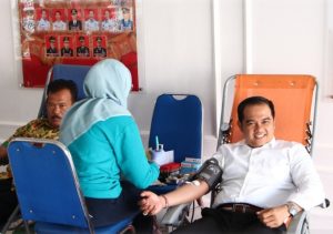 Peringatan Hari Kemenkumham RI Ke 78 Dengan Donor Darah