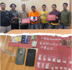 Polisi Grebek Bandar Sabu di Menganti Amankan 37 Poket Sabu seberat 27,59 gram