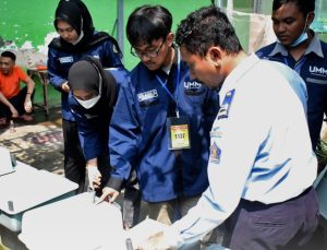 WBP PRAKTEK PEMBUATAN TEKNOLOGI RAS BERSAMA MAHASISWA AKUAKULTUR UMM