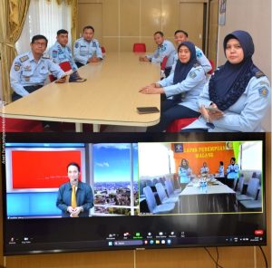LAPAS KELAS I MALANG IKUTI WEBINAR “SMART AGILITY & HAMBLE TEAMWORK” BERSAMA BADIKLAT KUMHAM