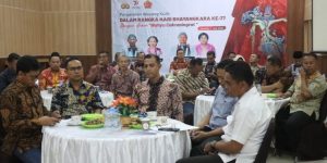 HUT Bhayangkara ke-77, Polres Pamekasan Gelar Nonton Bareng Wayang Kulit