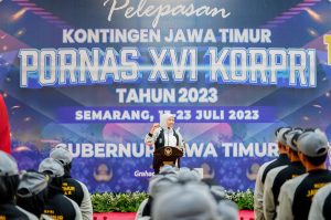 Jatim Target Juara Umum Pornas XVI KORPRI