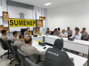 COFFEE MORNING ANEV SITKAMTIBMAS POLRES SUMENEP