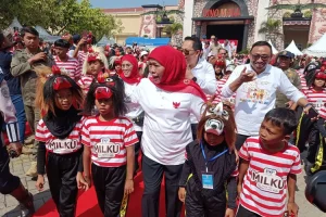 Puncak Hari Anak Nasional 2023, Gubernur Khofifah Terima Surat Cinta Anak Jawa Timur