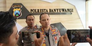 Polresta Banyuwangi Himbau Pengguna Jalan Lewat Jalur Selatan Hindari Macet Antrean Pelabuhan Ketapang