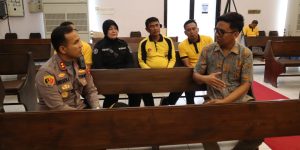 Polres Sumenep Gelar  Jumat Curhat di Gereja Pantekosta