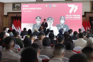 HARI BHAYANGKARA KE-77, WALI KOTA ERI CAHYADI APRESIASI CAPAIAN KINERJA POLRI