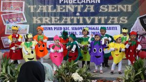 PEMKOT SURABAYA GELAR UNJUK BAKAT TALENTA SENI, LIBATKAN RIBUAN SISWA PAUD