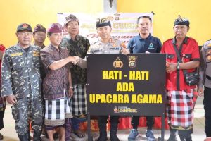 Jumat Curhat Menyame Braya Kapolres Jembrana Dengan Toga, Tomas dan Lembaga Masyarakat Desa Banyubiru