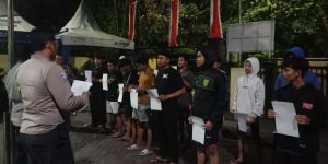 Sebanyak 13 pemuda yang hendak melakukan tawuran akhirnya berhasil digagalkan oleh satuan Polsek Wiyung