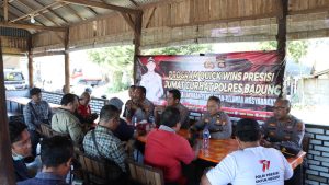 Undang Awak Media Kapolres Badung Jum’at Curhat