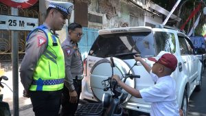 Demi Keselamatan Warga, Satlantas Polres Gresik Larang Pengunaan Sepeda Listrik di Jalan Umum