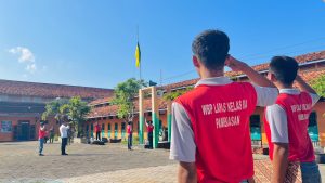 Tingkatkan Kemampuan Baris berbaris, Anggota Kodim 0826 Latih PBB Warga Binaan Lapas Pamekasan