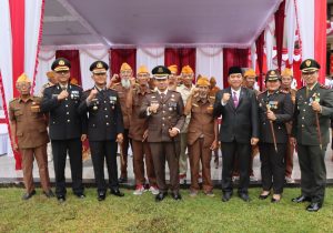 Kapolres Badung Hadiri Upacara Peringatan Detik-Detik Proklamasi Kemerdekaan RI ke -78