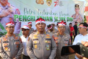 Gunung Pati Jadi Sasaran Penghijauan Polda Jateng Tanam 1.050 Pohon