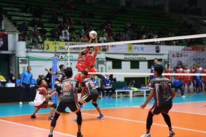 Kalahkan Riau, Tim Voli Putri Jatim Lolos Babak 8 Besar