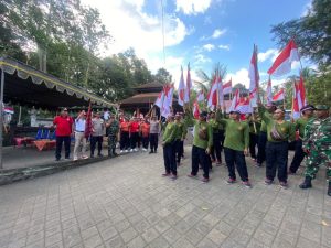 Kapolsek Abiansemal Hadiri Kegiatan Napak Tilas Dalam Rangka HUT RI Ke 78 Tahun 2023
