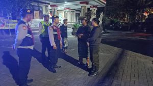Polsek Kuta Tingkatkan Blue Light Patrol Upaya Antisipasi Gangguan Kamtibmas Wilayah Hukum
