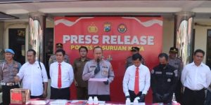Polres Pasuruan Kota Ungkap Peredaran Narkoba, Empat Tersangka Berhasil Diamankan