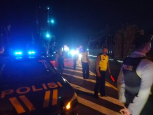 Blue Light Patrol Samapta Polres Badung Susuri Jalur Utama