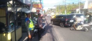 Waka Polsek Kuta Utara Pantau Dan Ikut Pelaksanaan PH Sore