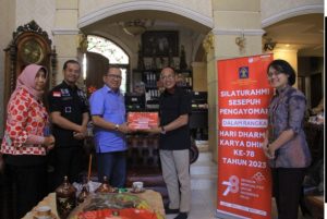 Jalin Silaturahmi, Kakanwil Jatim Ajak Jajaran Berkunjung Ke Sesepuh Pengayoman