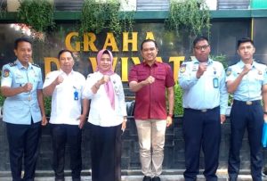 Lapas I Madiun Jalin Konsolidasi Dengan Kepala Dinas Pendidikan Kota Madiun