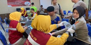 Anggota Polres Bangkalan dan ASN Ikuti Vaksinasi Influenza