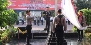 Polres Malang Gelar Upacara Peringati Hari Kemerdekaan RI ke-78