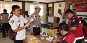 Anggota Polri dan ASN Polres Sumenep Ikuti Vaksinasi Influenza