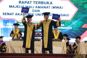 Sekjen Kemenkumham Raih Gelar Kehormatan Doktor Honoris Causa Dari Unesa