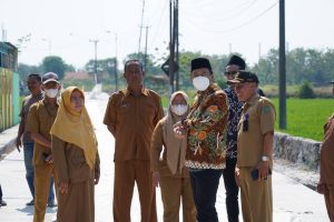 Capai 42%, Bupati Sidoarjo Sidak Proyek Betonisasi Ruas Tarik – Miliriprowo
