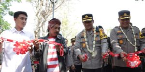 AKBP Siswantoro Resmikan Kampung Bebas Dari Narkoba Polres Sampang Di Desa Pacanggaan Pangarengan