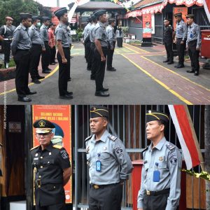 PISAH SAMBUT & PENGAMBILAN SUMPAH PEJABAT STRUKTURAL DI LAPAS KELAS I MALANG