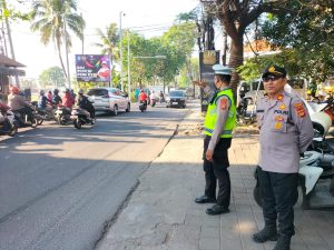 Waka Polsek Kuta Utara Awasi Pelaksanaan PH Pagi