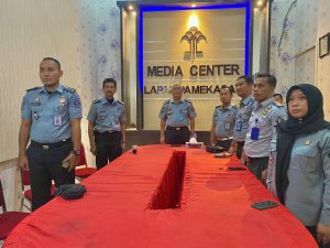 Menteri Hukum dan HAM Resmi Lantik Pimpinan Tinggi Madya, Lapas Pamekasan Ikuti secara Virtual