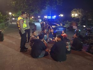 Polsek Mengwi Laksanakan Patroli Biru Berkelanjutan