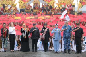 Optimis Wisata Banyuwangi Go International, Gubernur Khofifah Hadiri Festival Gandrung Sewu 2023