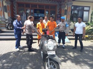 2 Pelaku Pencuri Macbook, Berhasil Ditangkap Unit Reskrim Polsek Mengwi