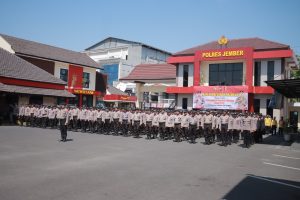 Polres Jember Kerahkan 600 Personel Gabungan untuk Amankan Pilkades Serenta