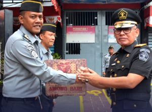 PISAH SAMBUT PEJABAT STRUKTURAL DI LAPAS KELAS I MALANG