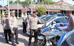 Gelar Pasukan Operasi Zebra Semeru 2023 Polres Nganjuk, Kapolres : Waspadai Peningkatan Aktivitas Masyarakat Pada Tahapan Pemilu 2024