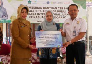 Ning Sasha Ucapkan Terimakasih ke AP I Juanda Ikut Gerak Bersama Turunkan Stunting, AKI dan AKB di Sidoarjo