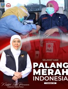 HUT ke-78 Palang Merah Indonesia, Gubernur Khofifah Ajak Masyarakat Menolong Sesama dengan Donor Darah