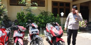 Satreskrim Polres Bangkalan Berhasil Ungkap Penadah 7 Unit Motor Curian di Socah