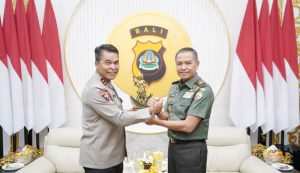 Pangdam Udayana Baru Temui Kapolda Bali