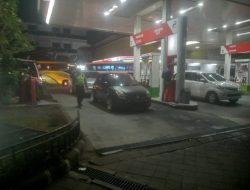 Polsek Abiansemal Blue Light Patrol Sambangi Obyek Vital dan Pemukiman Penduduk