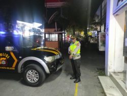 Rutin Gelar Blue Light Patrol, Ini Harapan Kapolsek Kuta Selatan.
