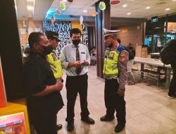 Sebagai Upaya Cegah Gangguan Kamtibmas, Polsek Denpasar Barat Optimalkan Bluelight Patrol