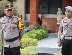 Polresta Denpasar Terjun Ratusan Personel Pengamanan Tahapan Pendaftaran Pemilu 2023-2024